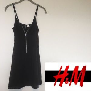 H&M Divided Cami Black Dress